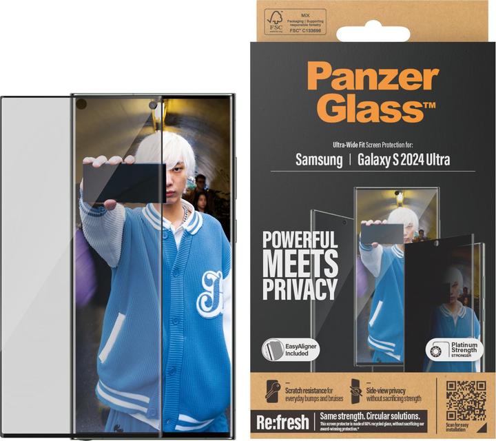 Produktbild PanzerGlass Privacy (1 Stück, Samsung Galaxy S24 Ultra)