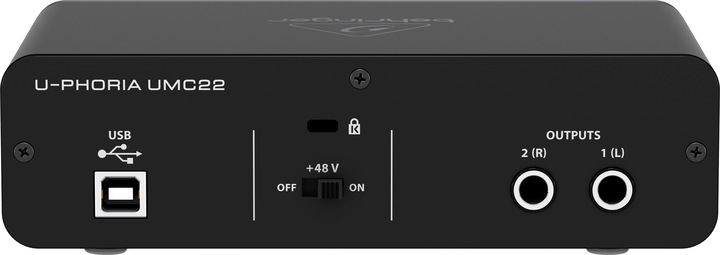 Produktbild Behringer U-Phoria UMC22 (USB)