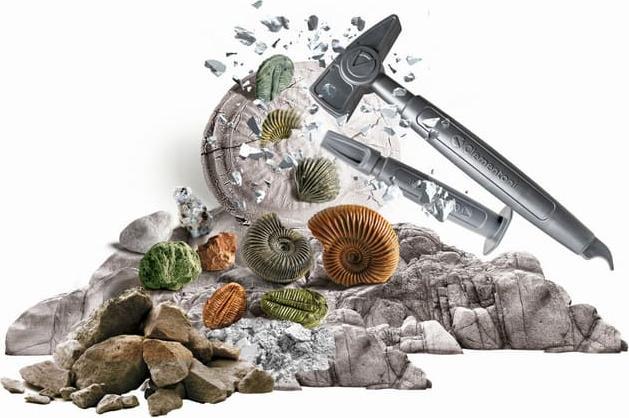 Productafbeelding Clementoni Opgravingsset fossielen & mineralen