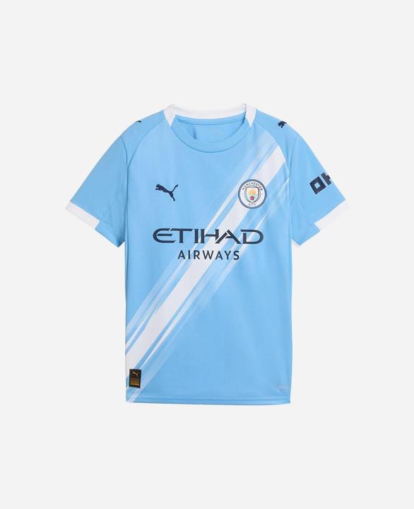 Actual product image Puma MCFC Home Jersey Replica Jr (176)