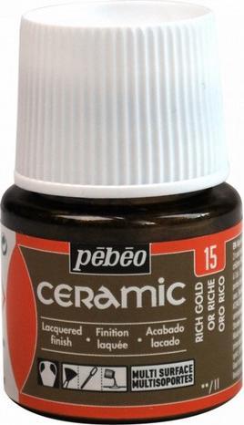 Immagine prodotto Pebeo Colore per ceramica (Oro, 45 ml)