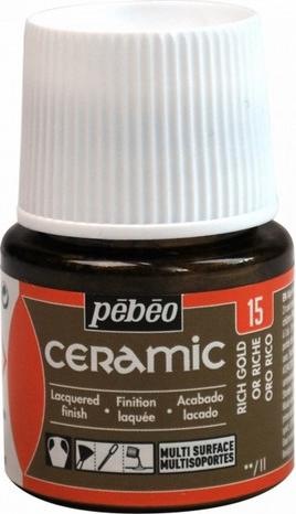 Produktbild Pebeo Keramikfaben (Gold, 45 ml)