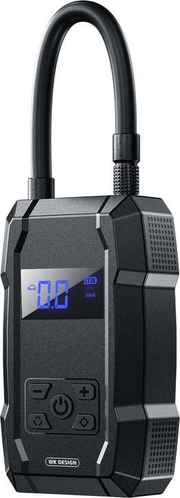 Actual product image Wekome Pi801 – Tragbare elektrische Autopumpe + Powerbank 2000 mAh (Schwarz)