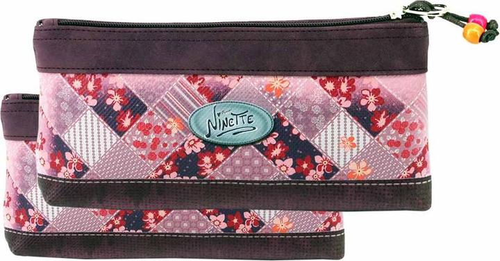 Actual product image Forever Ninette Set of Two Toiletry Bags Bicycle