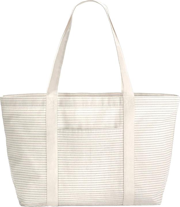 Produktbild Westford Mill Einkaufstasche Mit Streifen BioBaumwolle (21 l)