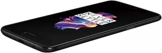 Produktbild OnePlus 5 (128 GB, Slate Gray, 5.50", Dual SIM, 16 Mpx, 4G)