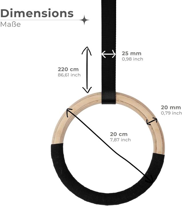 Produktbild Mamoi Turnringe