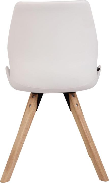 Actual product image CLP Luna chair imitation leather, white