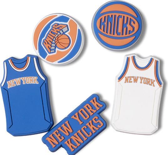 Actual product image Crocs NBA NY Knicks/5 Pack (One size)