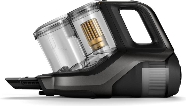 Productafbeelding Philips PowerCyclone 10 technologie snoerloze stofzuiger, zakloos, zwart, 0,6 L, 18,3 l/s, droog/nat, Cyclon