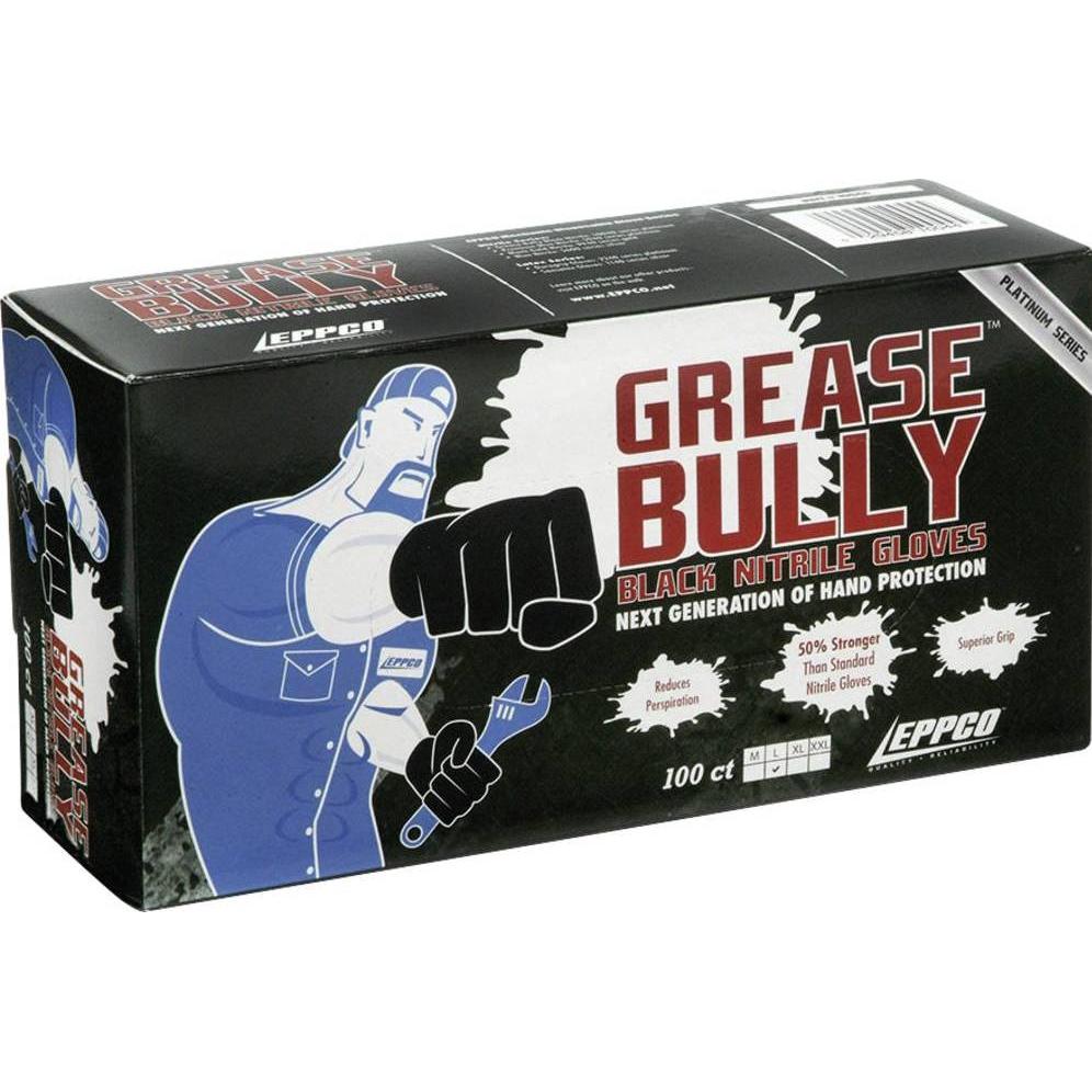 Thumbnail - Kunzer, Schutzhandschuhe, GREASE BULLY XXL 100 St. Nitril Einweghandschuh Groesse Handschuhe EN 374 (XXL)