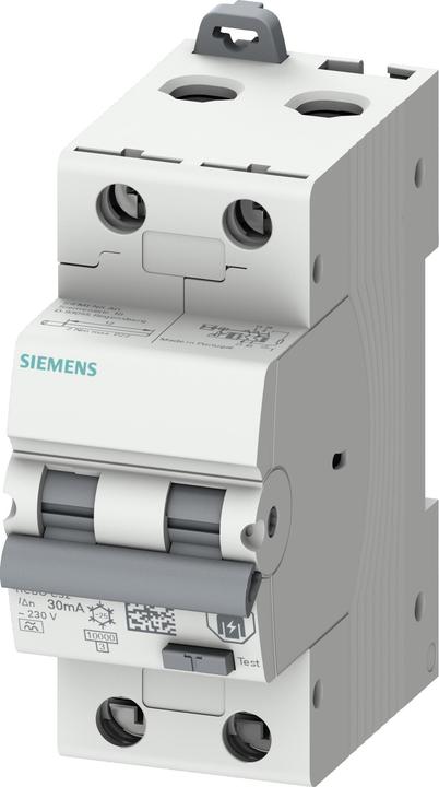 Immagine prodotto Siemens Interruttore differenziale C6 1p+N 0,03A A 5SU1324-7FR06