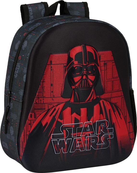Star Wars Kinderrucksack 3D Schwarz 27 x 33 x 10 cm