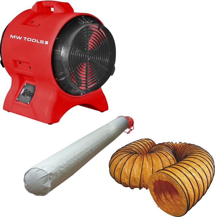 Metal Works 722313519 MV200PPSET Ventilator MV200PP mit Schlauch und Filterbeutel