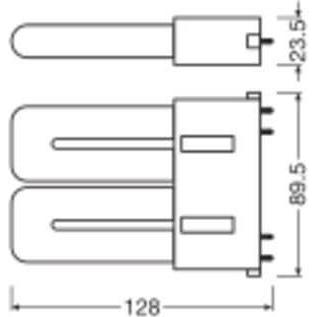 Thumbnail - Ledvance, Leuchtmittel, LED-Kompaktlampe (2G10, 8 W, 900 lm, 10 x, E)