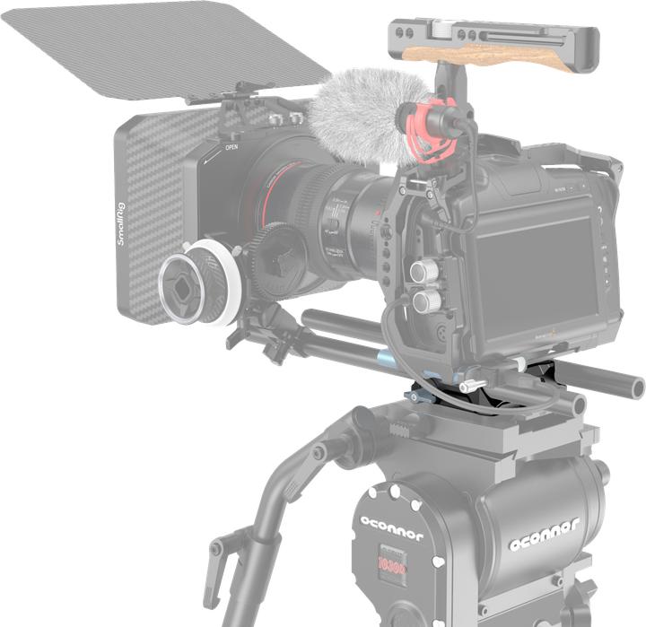 Produktbild SmallRig Universal LWS Baseplate with Dual 15mm Rod Clamp (Schnellwechselplatte)