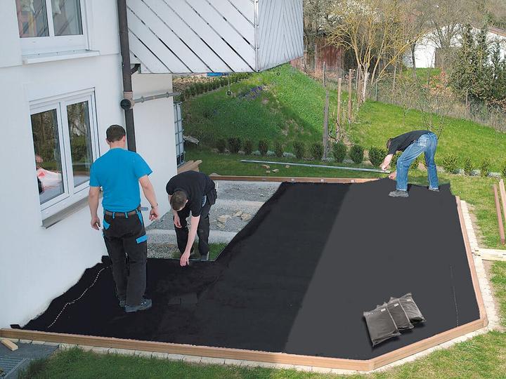 Actual product image Eurotec Terrace underlay (1000 x 160 cm)