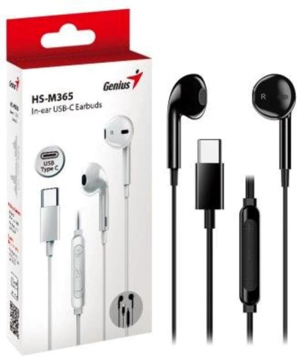 Produktbild Genius HS-M365 USB-C Kabel-Headset Schwarz (Kabelgebunden)