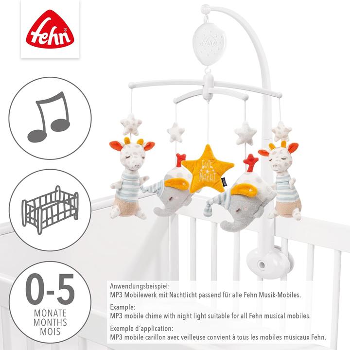 Image du produit Fehn Mouvement mobile MP3 avec veilleuse