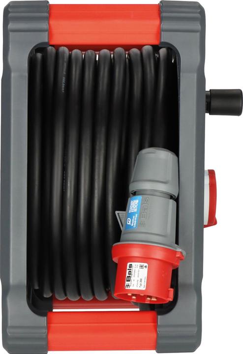 Productafbeelding Brennenstuhl Professionele CEE-kabelhaspel KD 3200 C1 met kantelbeveiliging rondom (30 m)