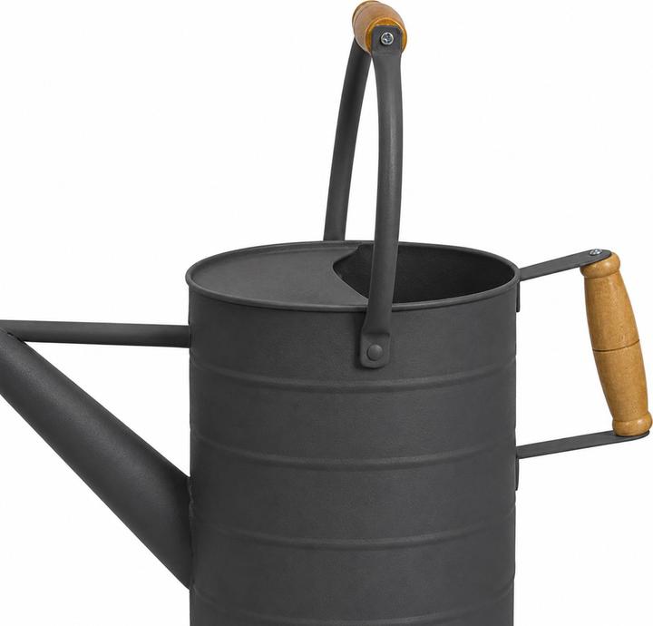 Produktbild Mojawo Giesskanne Blechkanne Metallkanne Kanne Dekokanne Anthrazit 3,5 Liter (3.50 l)