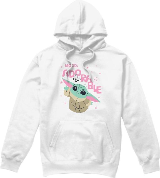 Immagine prodotto Star Wars Mood Adorable Felpa con Cappuccio Grogu Uomo (L)