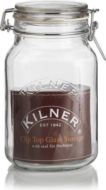 Produktbild Kilner Quadratisches Bügelverschluss Glas, 1,5 Liter (1.50 l)