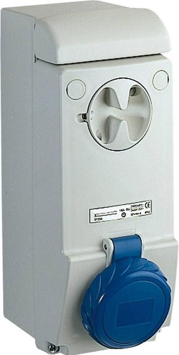 Produktbild Schneider Electric SE 83081 Wandsteckdose Verrieg. Ip65 16A 230V 3P
