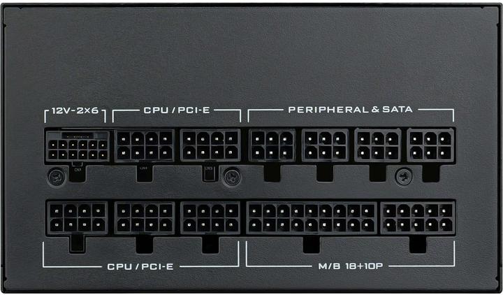 Productafbeelding Lian-Li SX Series 80 PLUS Platinum Netzteil, vollmodular, PCIe 5.1, ATX 3.1 - 1.200 Watt, schwarz (1200 W)