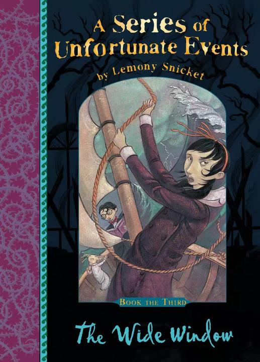 Produktbild A Series of Unfortunate Events 03. The Wide Window. Netflix Tie-In (Englisch, Lemony Snicket, 2012)