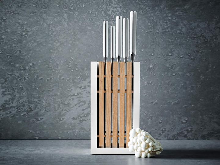 Immagine prodotto Wüsthof Ceppo di coltelli 6 pezzi bianco classico