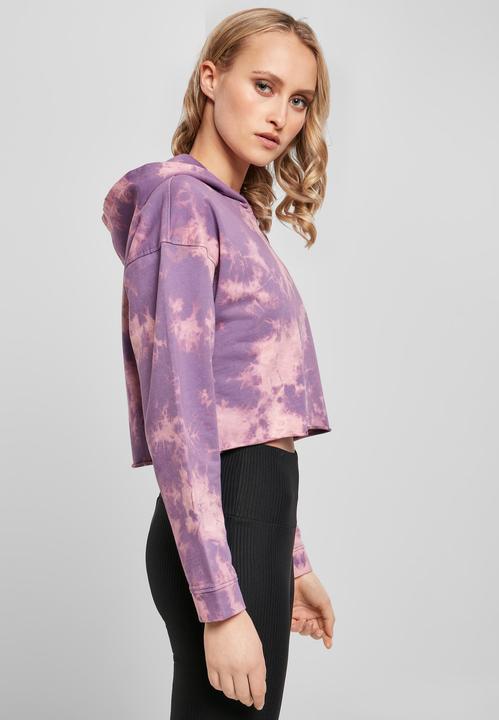 Actual product image Urban Classics Ladies Oversized Short Bleached Hoody - 12476 (4XL)