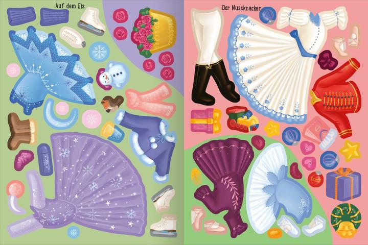 Produktbild Erstes Stickern Anziehpuppen – Ballett