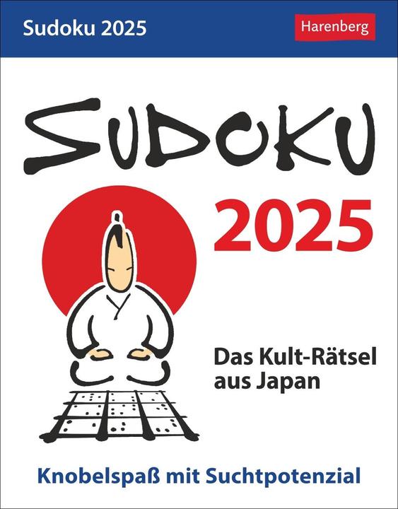 Produktbild Harenberg Sudoku Tagesabreisskalender 2025 - Das Kult-Rätsel aus Japan