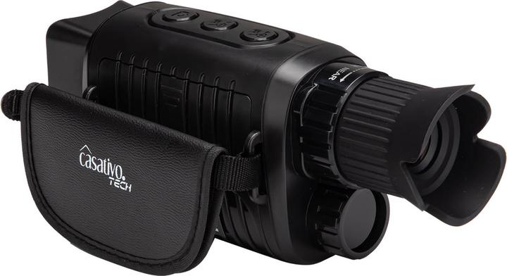 Produktbild Casativo Monokulares Infrarot Nachtsichtgerät, Sicht bis 100m, 2k Videoaufnahmen, 5-fach Zoom