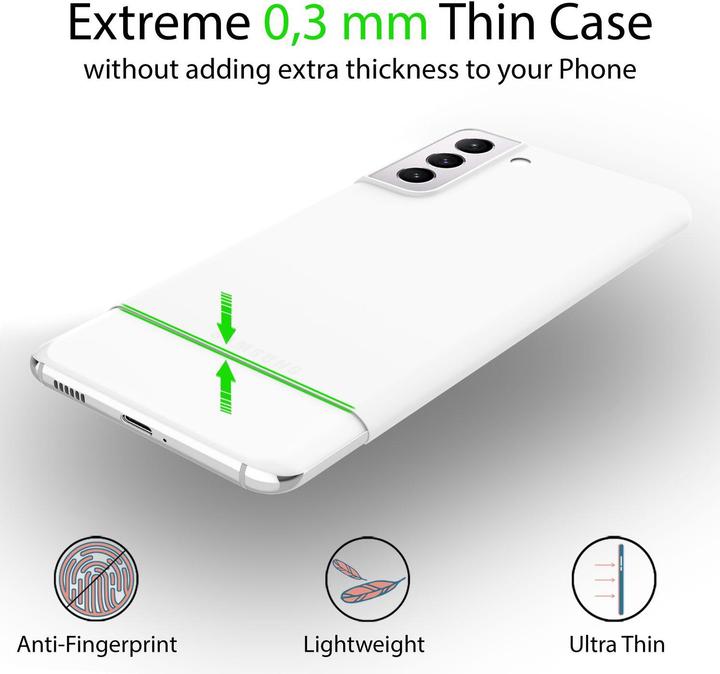 Actual product image Nalia Extremely Thin 0.3mm Matte Hardcase (Samsung Galaxy S22+)
