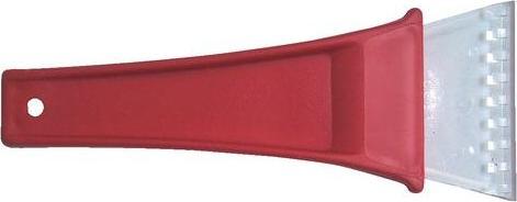 Markenlos Ice scraper GVS red 90 mm x 25 mm