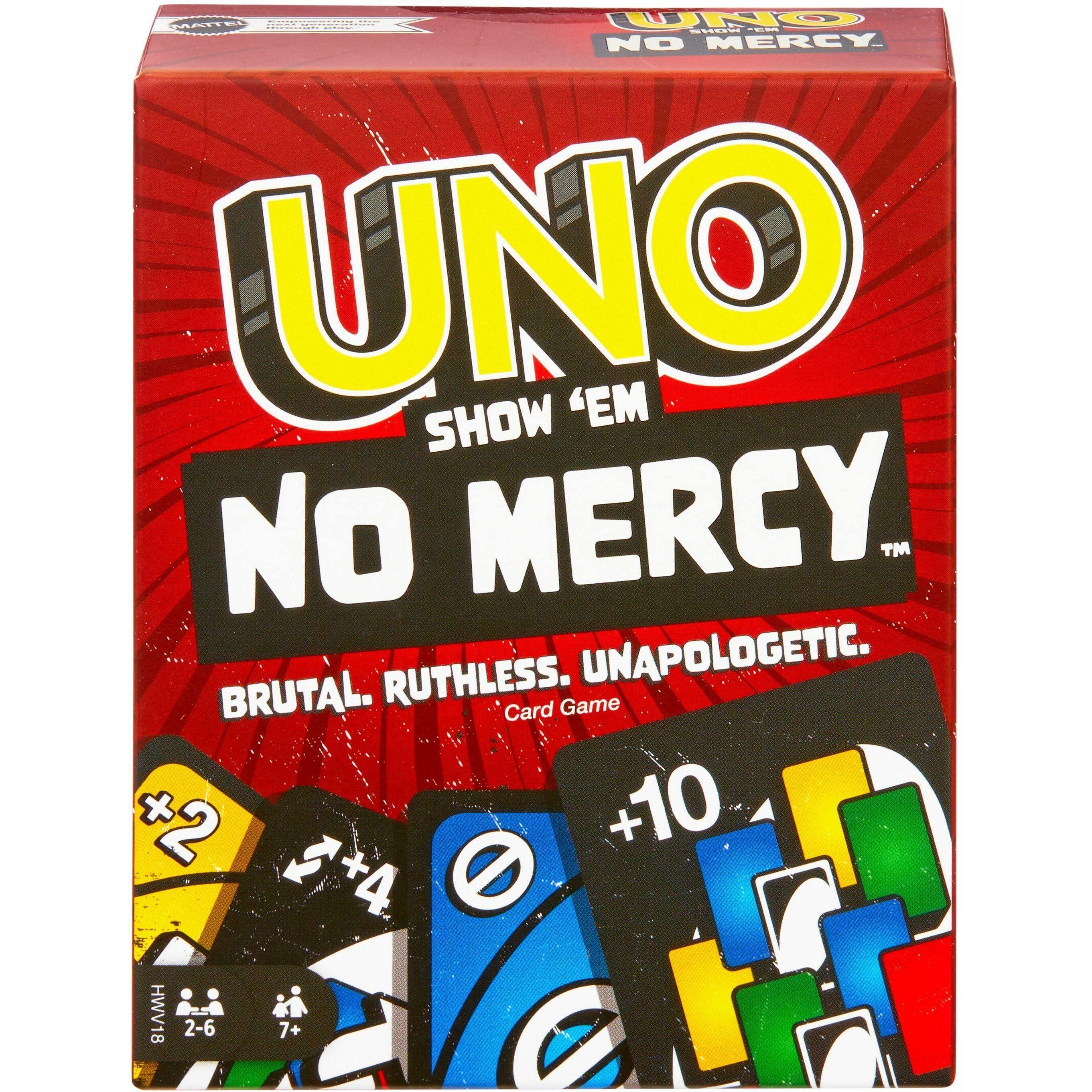 Mattel Games UNO No Mercy (Italiano, Tedesco, Francese, Inglese, Spagnolo)