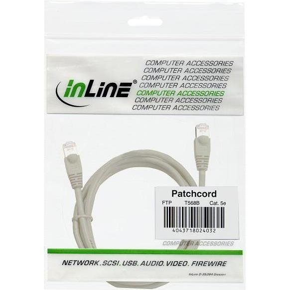 Thumbnail - InLine Patchkabel (U/UTP, CAT5e, 0.30 m), Netzwerkkabel