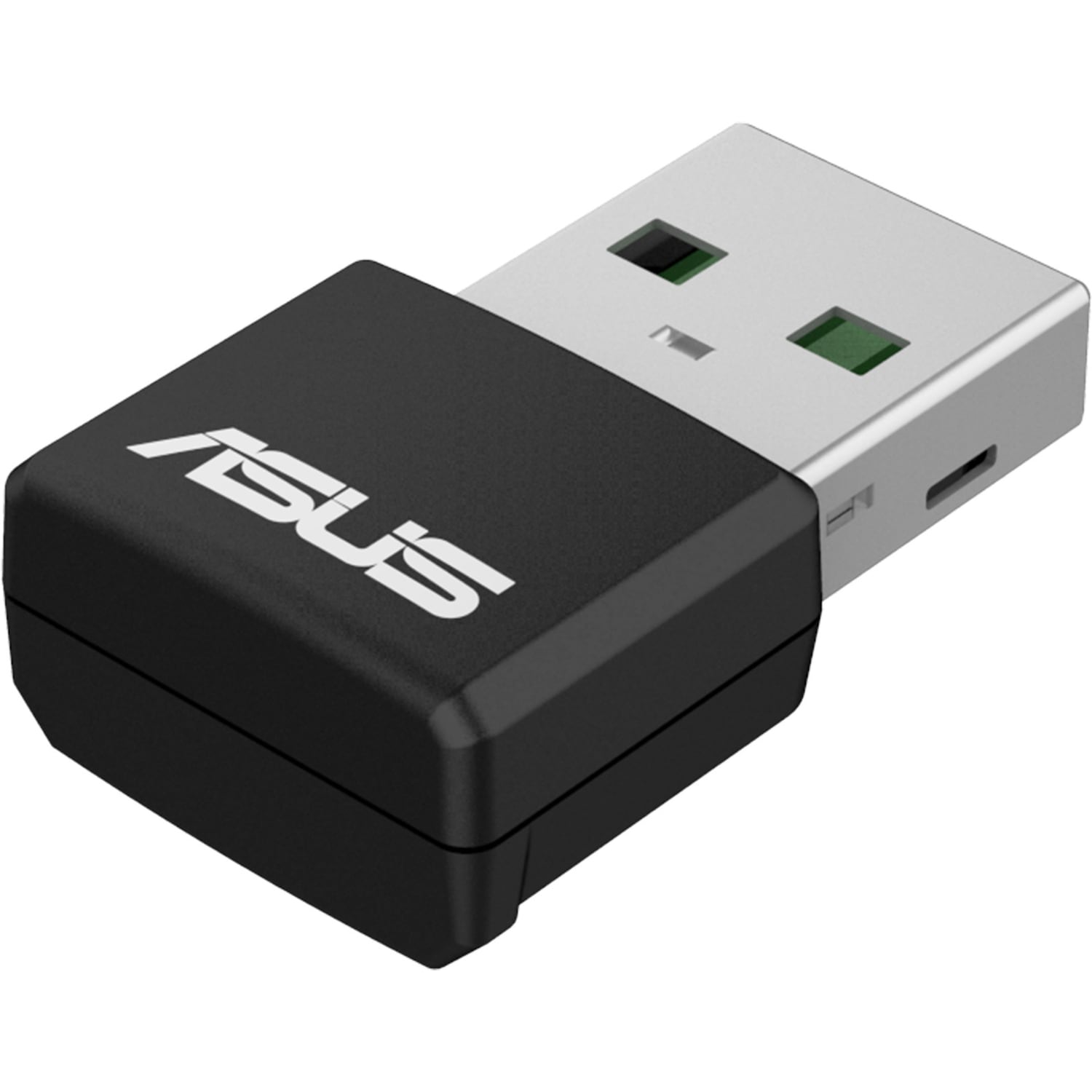 ASUS Nano USB WLAN Dongle (USB 2.0), Netzwerkadapter, Schwarz