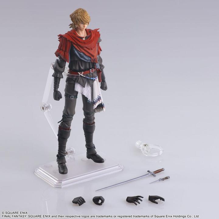 Actual product image Square Enix Final Fantasy VII Bring Arts Action Figure Joshua Rosefield 15 cm