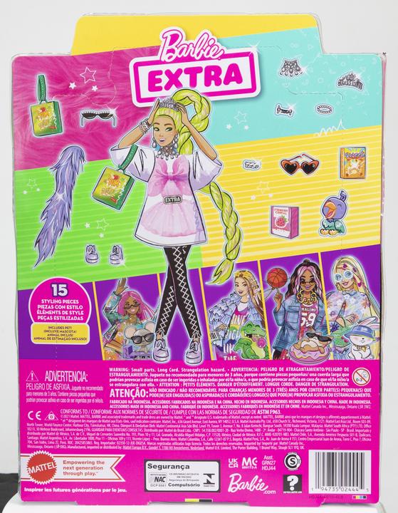 Image du produit Barbie Poupée supplémentaire - cheveux vert fluo