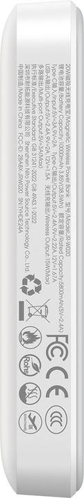 Actual product image Joyroom Mini Magnetic Wireless Powerbank (20W) (10000 mAh, 20 W, 37 Wh)
