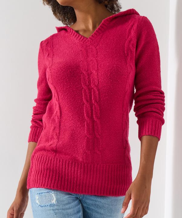 Produktbild Joe Browns Hooded Cable Knit Jumper (36)
