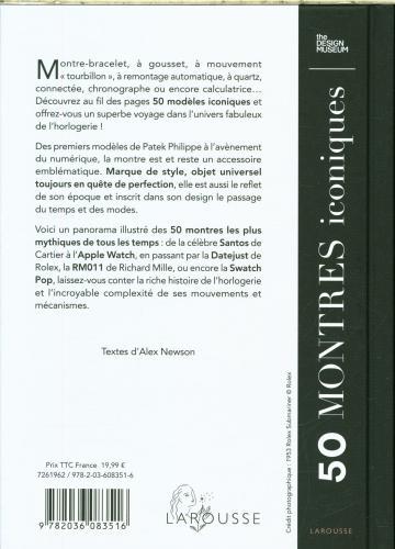 Immagine prodotto 50 montres iconiques