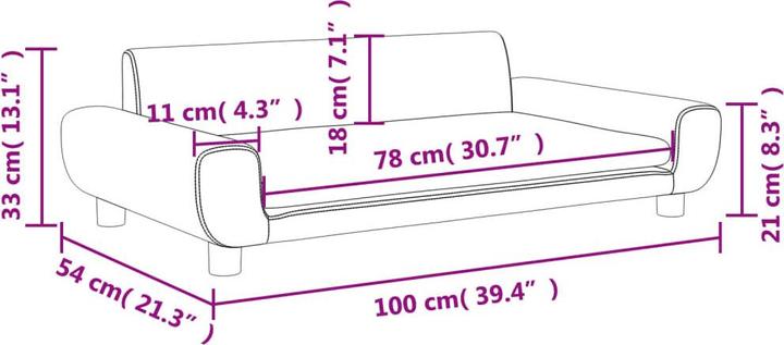 Image du produit vidaXL Lola (Grand canapé)