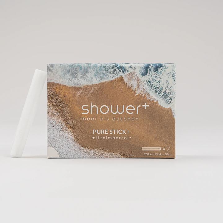 Actual product image SHOWER+ PURE STICK+ Mediterranean salt