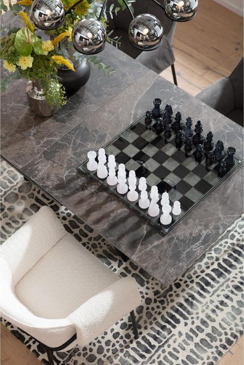 Actual product image Kare Design Deco Object Chess Transparent 60x60cm
