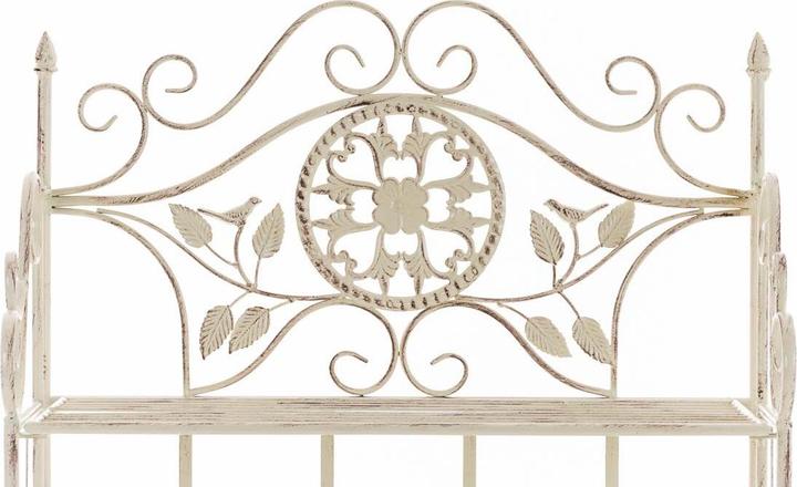 Actual product image CLP Flora shelving unit, antique cream (66 x 32 x 175 cm)