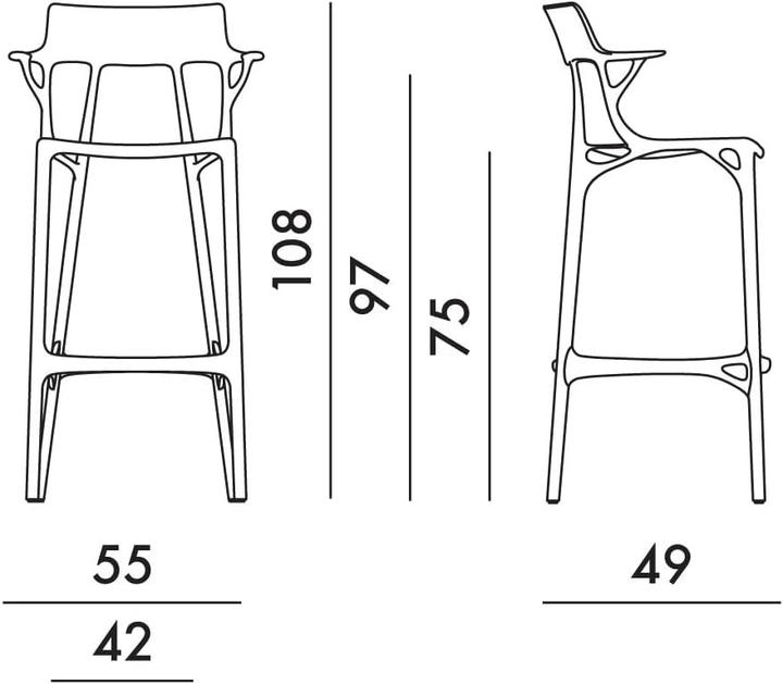 Image du produit Kartell A.i. Stool
